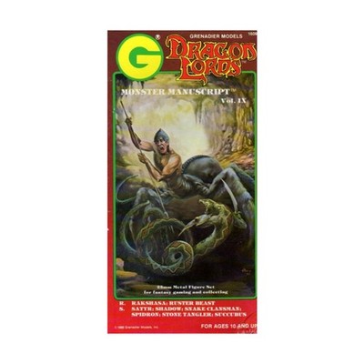 Grenadier Dragon Lords Monster Manuscript #9 R-S VG/EX
