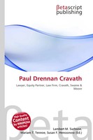Lambert M. Surhone (U. A.) | Paul Drennan Cravath | Taschenbuch | Englisch