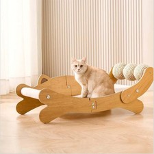 Sisal Cat Scratcher Bed,Extra Large Solid Cat Scratching BoardCouch Scratcher L1