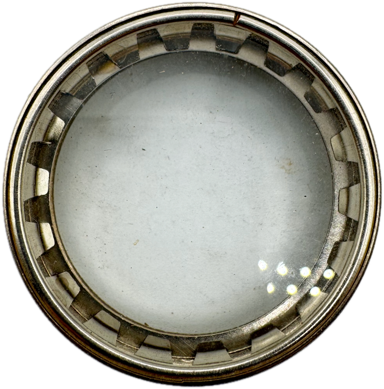 Antique Illinois 12 Size Open Face Nickel Pocket Watch with Transport Case USA