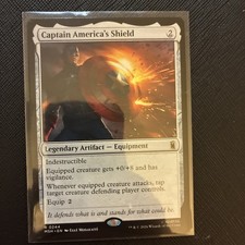 Captain America's Shield - MSH 0244 - NM - MTG Magic