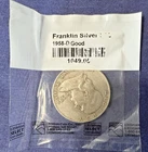 1958-D Franklin Half Dollar 50 Cent Coin Silver - Good