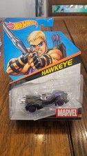 2014 Hot Wheels Character Cars MARVEL #9 HAWKEYE BDM78