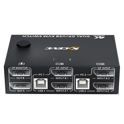 1X( 8K Dual  KVM , Displayport 1.4 KVM  2 Monitore 2 Computer 8K 30Hz 4K 144502