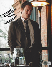 NOAH SEGAN SIGNED 'KNIVES OUT' 8x10 MOVIE PHOTO AUTOGRAPH ACTOR BECKETT BAS COA