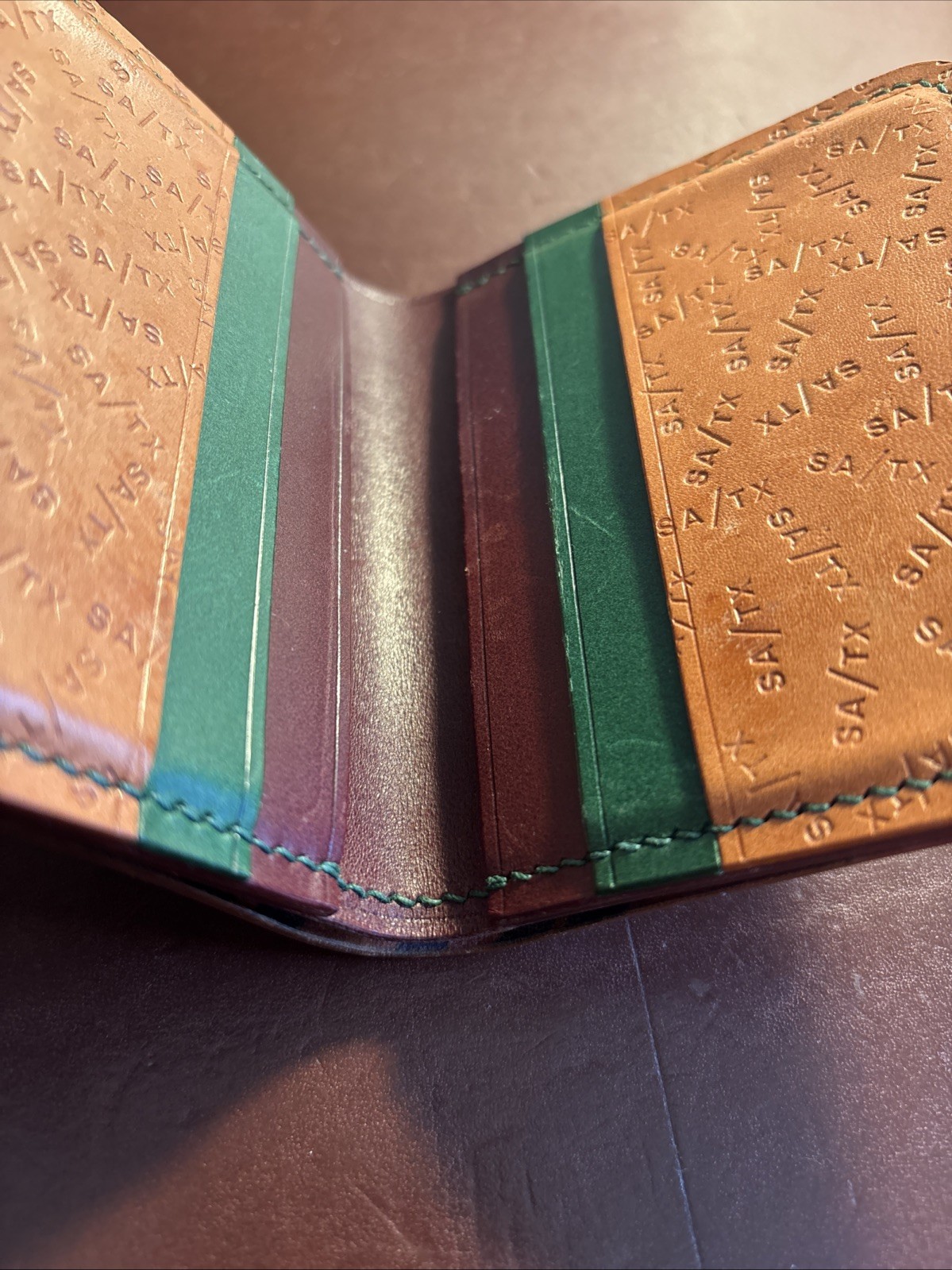 Left Foot Leather Custom Handmade Shell Cordovan … - image 3