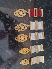 5 Masonic Medals