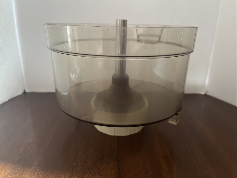 Vintage GE General Motors Food Processor Bowl Replacement With Stem D1Fp3