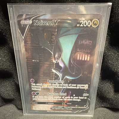 The Pokémon Company Noivern V 196/203 SWSH07 Full Art Holo Ultra Rare EN