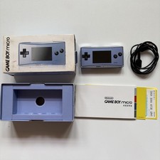 Nintendo Gameboy Micro Blue OXY-001 NTSC-J Japan version - Complete in Box