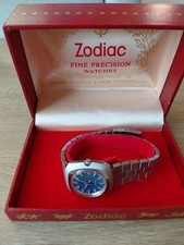 ZODIAC Swiss Damen Uhr  60/70er Jahre orig. Box  funktionsfähig Vintage