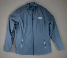 Golden Corral Employee Jacket Cutter Buck Gray Mens Size XL Full Zip Weathertec