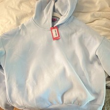 Edikted Light Blue Bow Sweatshirt