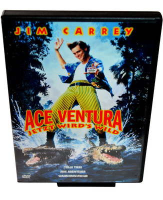 Ace Ventura 2 - Jetzt wird's wild (1995,DVD) Jim Carrey, Ian McNeice
