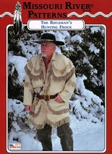 Missouri River Rifleman's Hunting Frock Fringed Coat Sewing Pattern sizes M-2XL