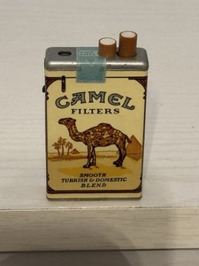 Vintage  Camel Filters advertising lighter. Collectors Item Used