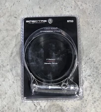 Spectre Performance 8703 T-Bolt Clamp 3” Diameter New