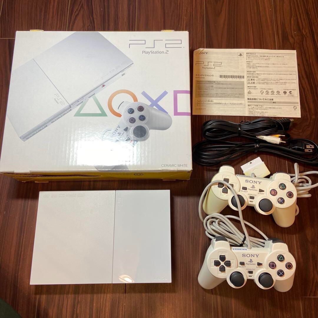 Sony PlayStation 2 Launch Edition Ceramic White Console (SCPH