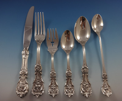 Francis I Reed & Barton Sterling Silver Flatware Set for 12