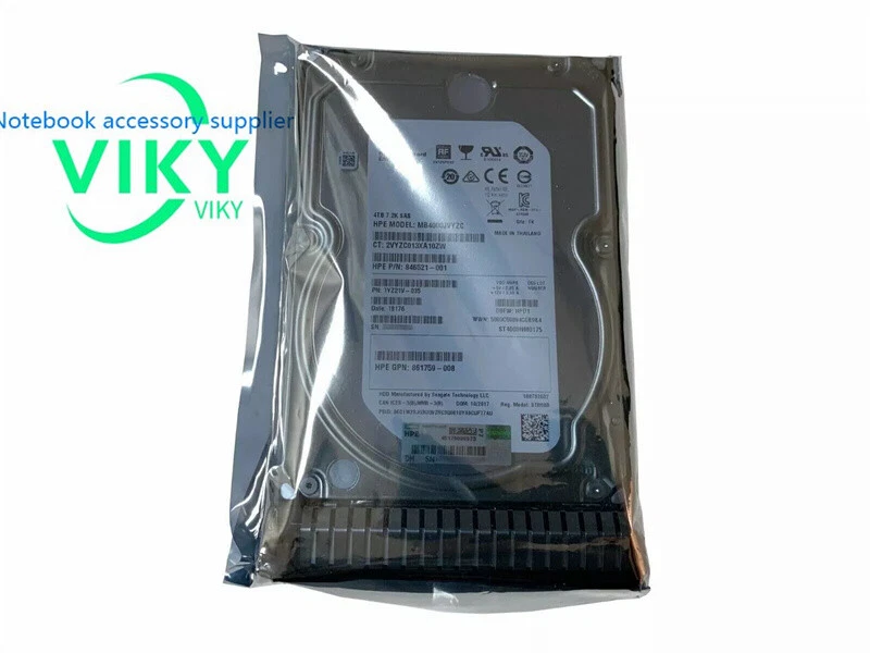 872745-001 HPE 4TB 12G Midline 7.2K LFF 3.5" SC DS SAS Firmware HDD 872487-B21 - Image 2 of 4