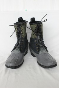 canvas bean boots