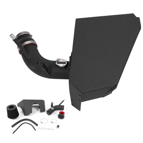 Turbo Cold Air Intake Kit Air Filter Clamps Hose for 13-19 Cadillac ATS CTS 2.0T - Picture 6 of 18