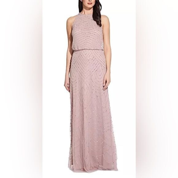 blush and silver bridesmaid dresses Blush Pink Short Bridesmaid Dress, Lace Appliqued Tulle Homecoming Dre –  Musebridals main image 1