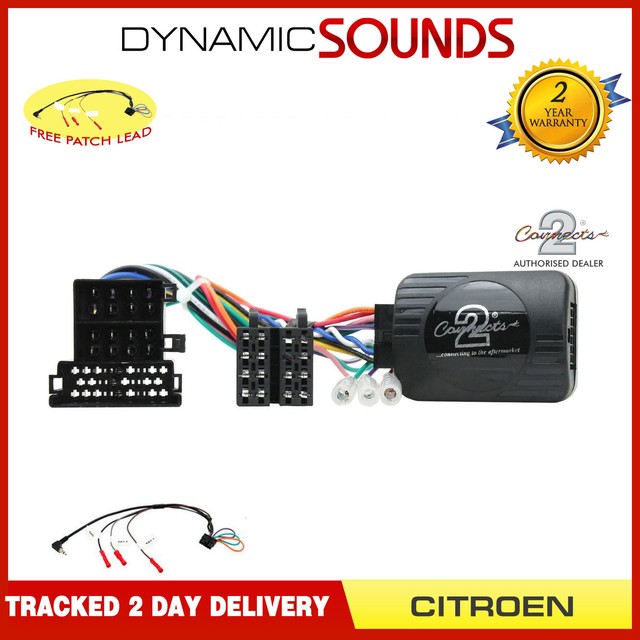 C2 Steering Wheel Stalk Control Interface Adaptor│for CITROEN Relay