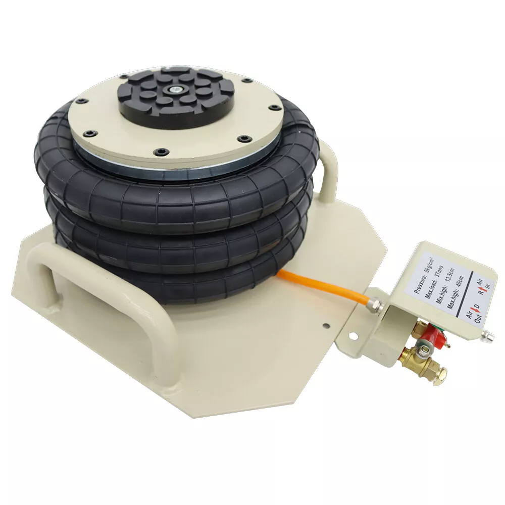 6600lbs Triple Bag Air Jack 3 Ton Air Jack Pneumatic Air Bag Jack