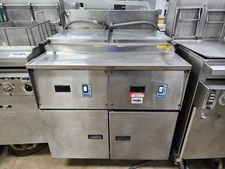 Used Pitco RTE14 Double Commercial Rethermalizer Electric Pasta Fryer Cooker 208