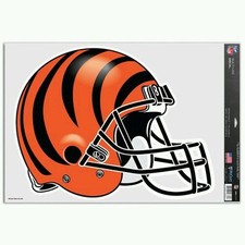 CINCINNATI BENGALS MULTI-USE DECAL SHEET 11"X17" PERFECT FOR CAR WINDOWS