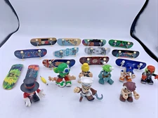 Tech Deck Dudes and Boards Lot  + Accessories Skateboards Vintage