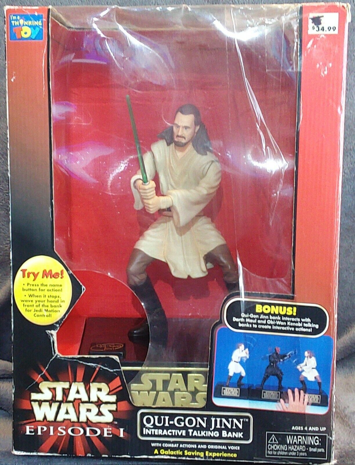 Star Wars - Qui-Gon Jinn - MINT IN BOX – BlackOpsToys