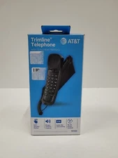 AT&T TR1909 Trimline Corded Phone with Caller ID, Black