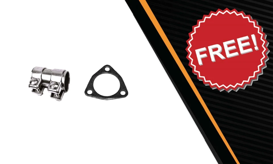 Tubo resonador de escape compatible con: 2001-2004 Saturn L100 L200 L300 LW200 2,2 L Foto 3 de 4