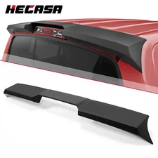HECASA Truck Cab Rear Roof Spoiler Wing Top For Toyota Tundra CrewMax 2014-2021
