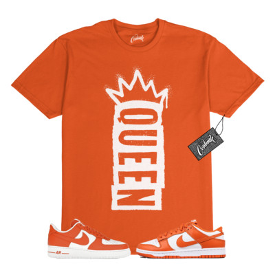 Dunk Cosmic Clay White Orange Low Air Force 1 '07 T Shirt Match Q1