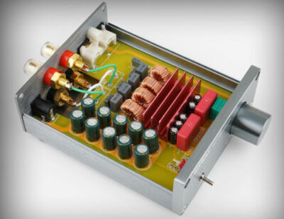 New Silver Digital Power Amplifier TPA3116 50Wx2 HIFI 2.0 Stereo Output
