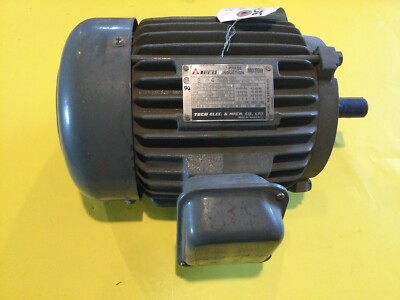 New TECO 3A145C4501 2 Hp Electric Motor 3phase induction TEFC 1715 RPM