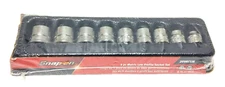 NEW Snap-on™ 3/8" drive 209RFSM 6-point LOW Profile Socket Set 10 to 18 mm