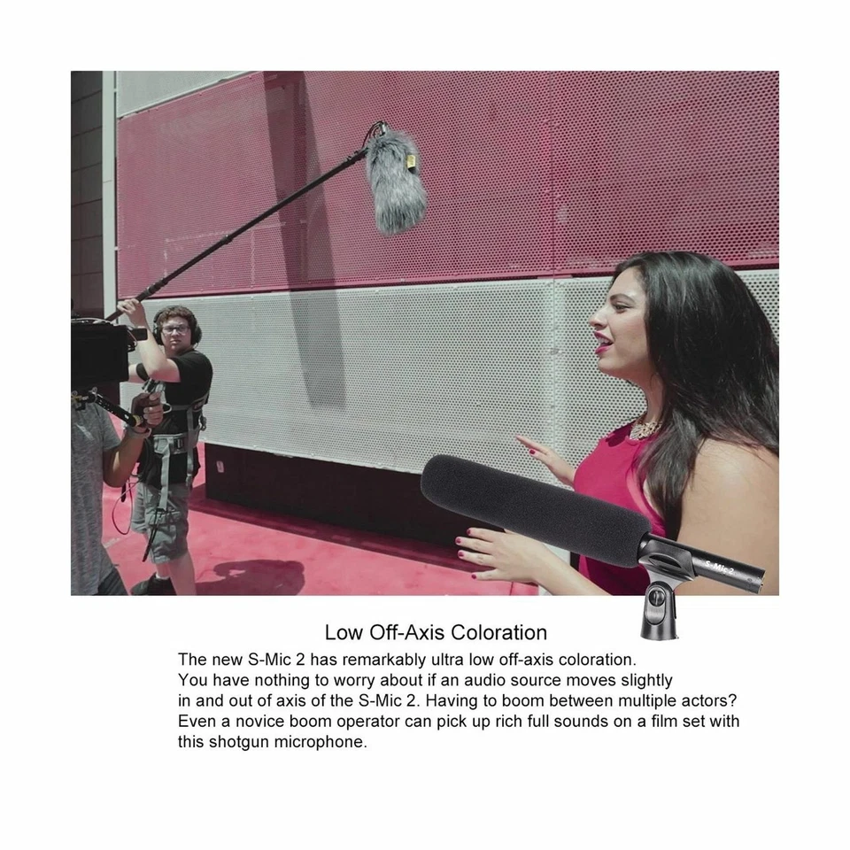 Deity S-Mic 2 комплект местоположения профессиональный конденсаторный микрофон для дробовика вещания - Изображение 4 из 4