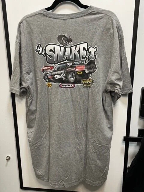 CAMISETA VRHTF NHRA "DE COLECCIÓN SUPER COOL "DON THE SNAKE PRUDHOMME" TALLA XXL LT GRIS Foto 4 de 4