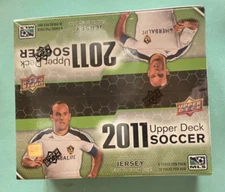 2011 Upper Deck MLS / WPS Soccer Retail Box Factory Sealed Alex Morgan RC