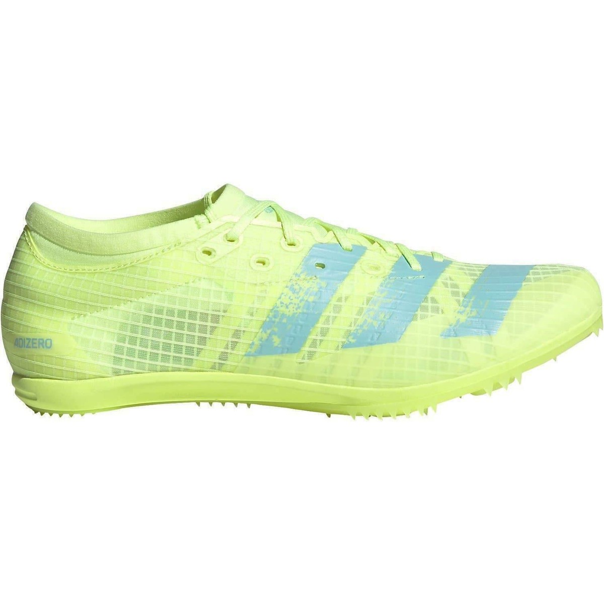 Adidas Adizero Ambition Running Spikes Track Shoes Athletic Yellow