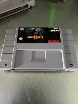 Mortal Kombat II 2 - SNES Super Nintendo Game