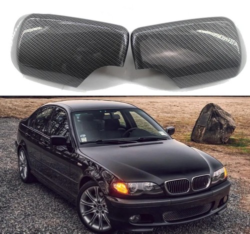 Bandes 5D Fibre Carbone Pour BMW Série 3 E46 1998-2005 - Garniture Intérieure Boîte Vitesse Levier Cadre Style Luxe