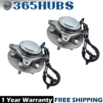 (2) Front RWD Wheel Bearing Hub: 21-23 Ford F-150 (no 5.2L/electric)
