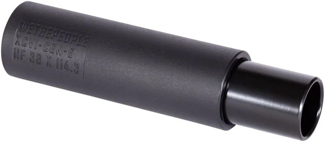 We The People Clavijas Temper con Adaptador 3/8" - Par, Negro Foto 3 de 3