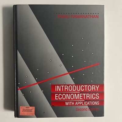 Introductory Econometrics With Applications Second Ed Ramu Ramanathan