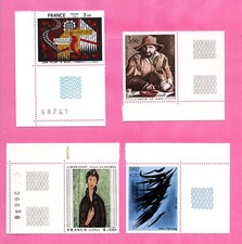 France NEUF**MNH - n°2107/2110 - 1980 - CdF - Série artistique - COTE 8,5€